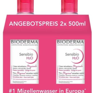 PACK SENSIBIO H2O 500 + 500 ML BIODERMA