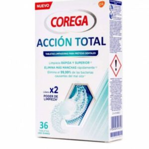 COREGA ACCION TOTAL LIMPIADOR LIMPIEZA PROTESIS